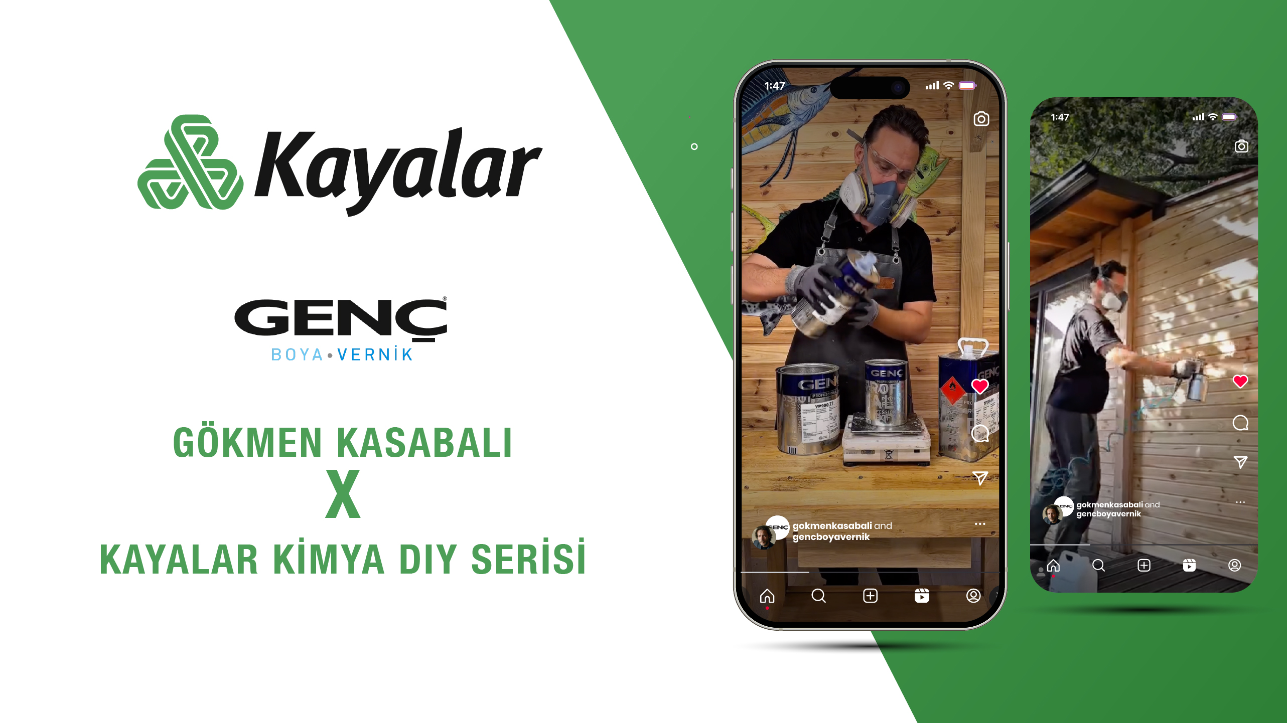 Gökmen Kasabalı x Kayalar Kimya DIY Serisi